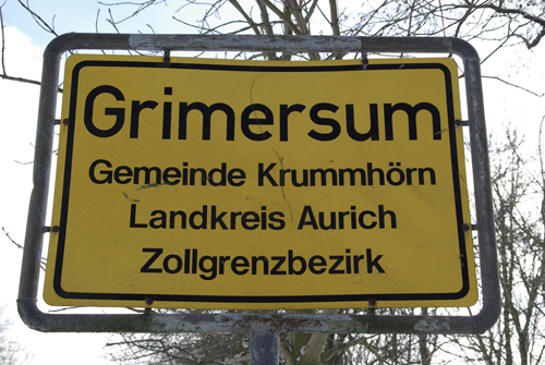 Ortsschild Grimersum